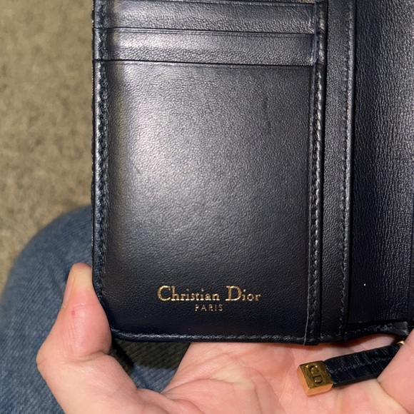 Dior saddle compact zipped wallet - Picture 3 of 6